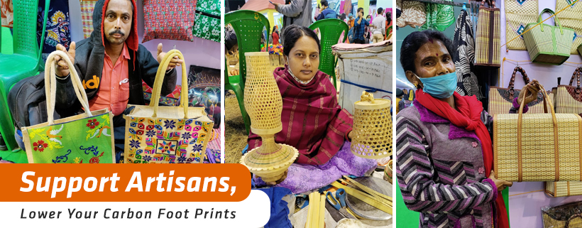 Support Artisans, Lower Your Carbon Foot Prints
